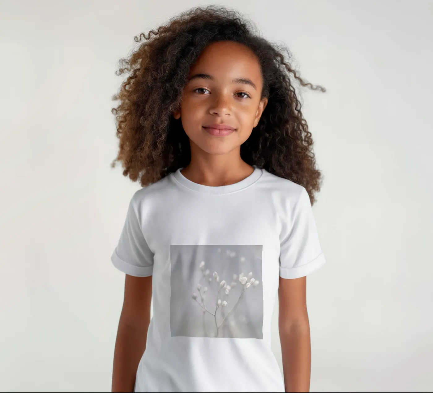 winter light kinder t-shirt van Visuelle Poesie am Wegesrand