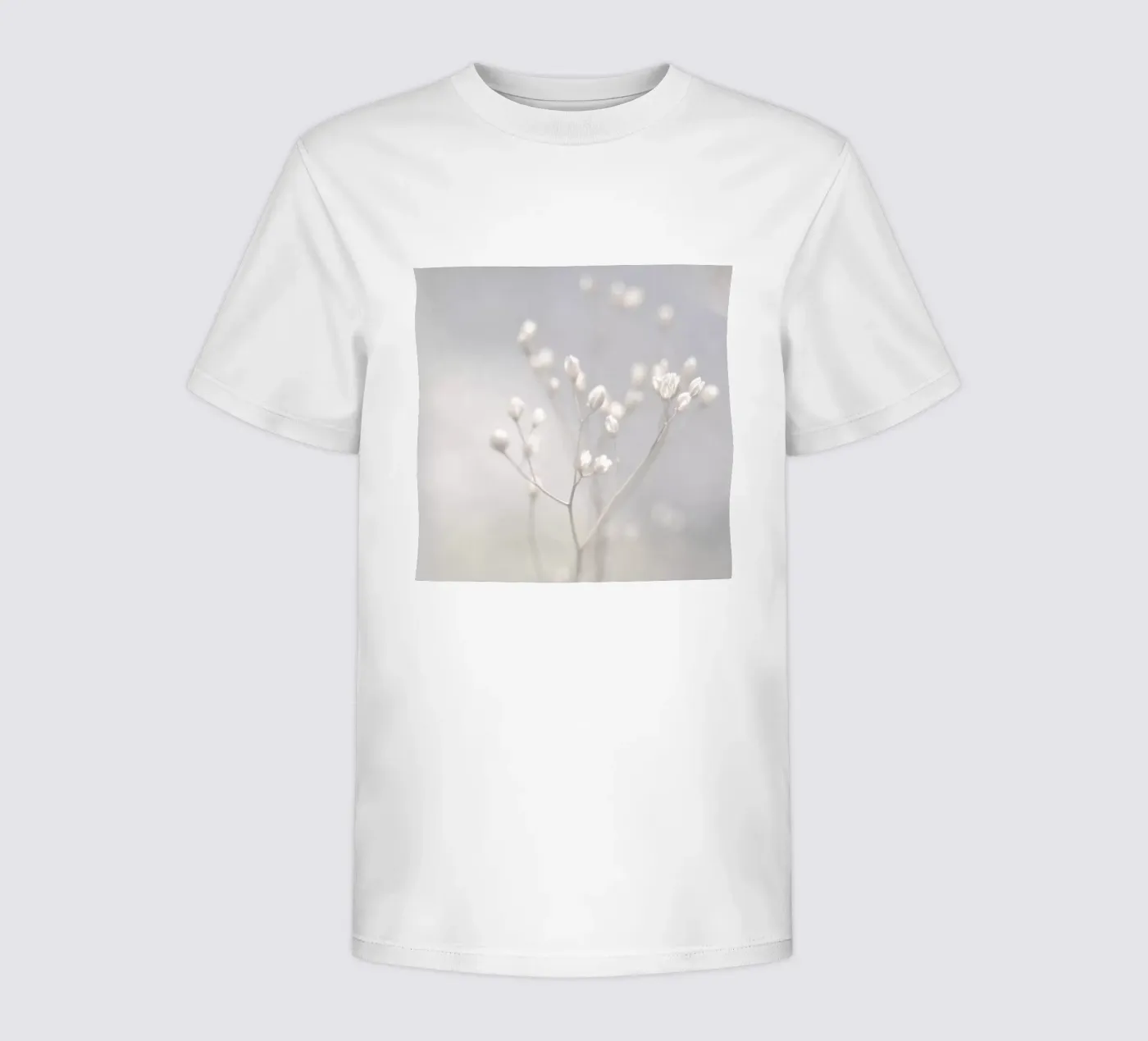 winter light kinder t-shirt van Visuelle Poesie am Wegesrand