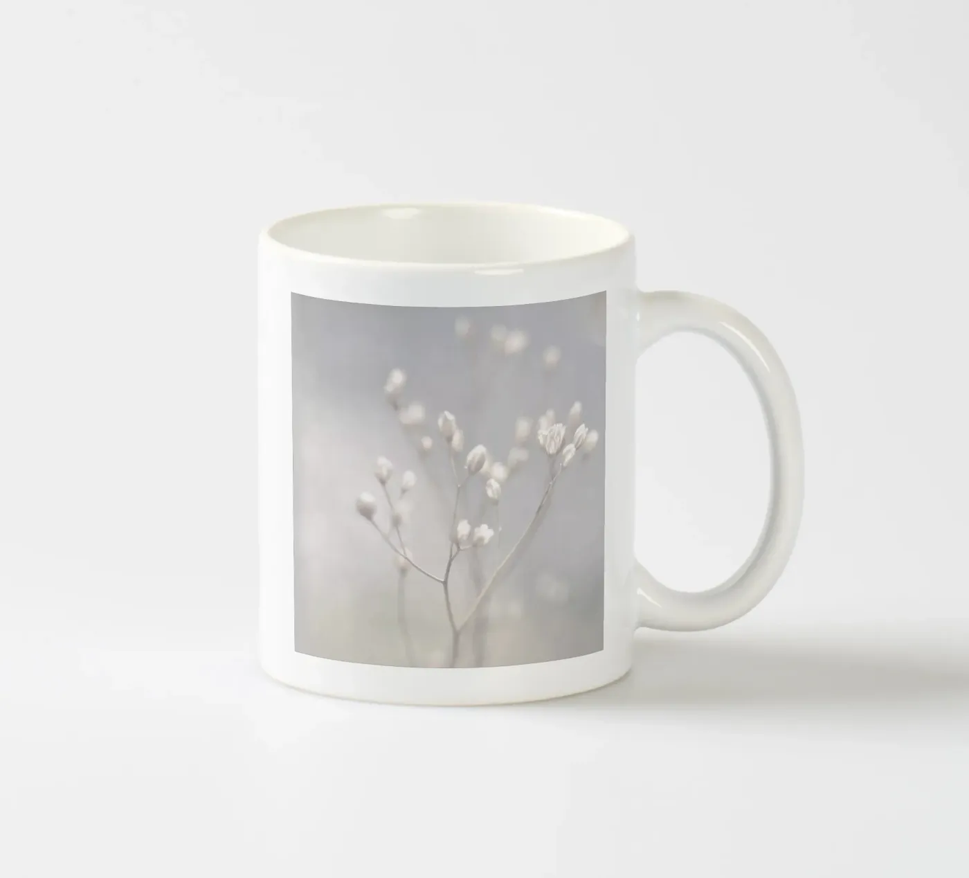 winter light ceramic mug by Visuelle Poesie am Wegesrand