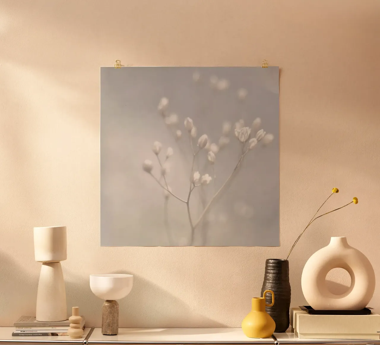 winter light poster by Visuelle Poesie am Wegesrand