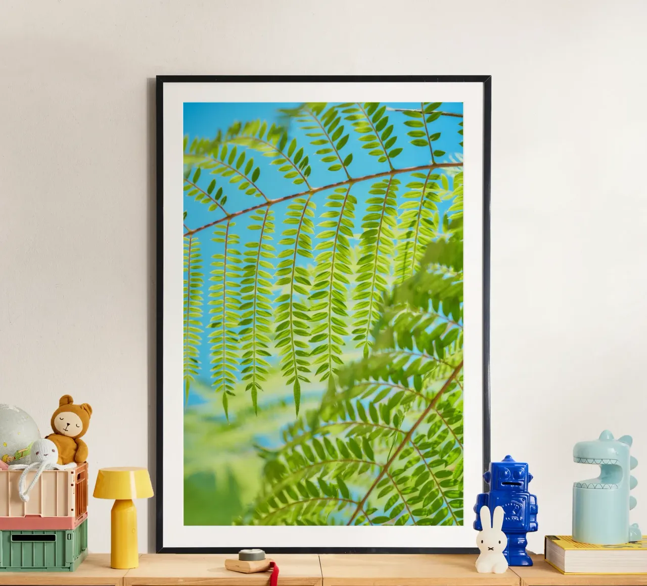 foglia di felce poster da lesuki