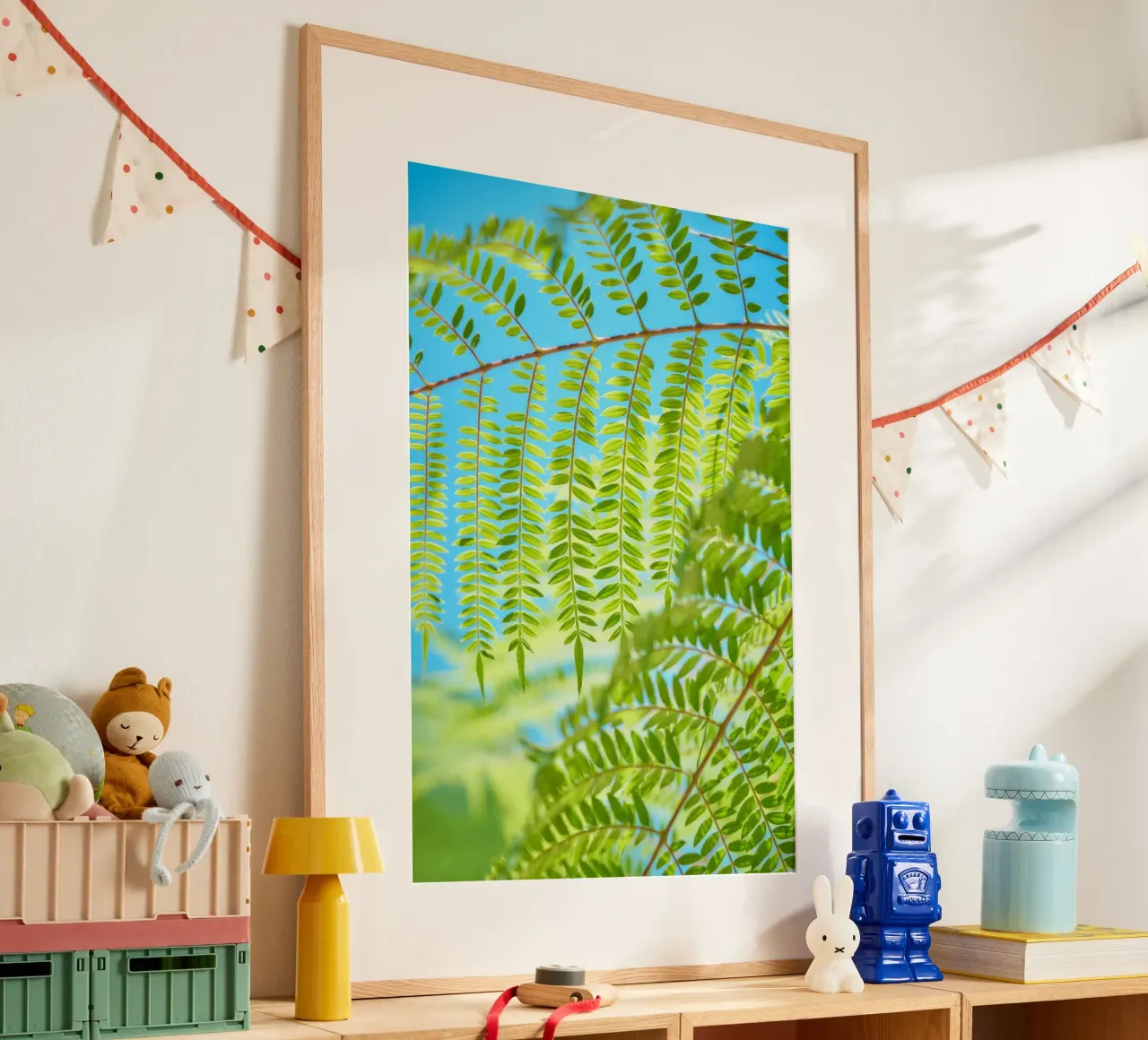 foglia di felce poster da lesuki