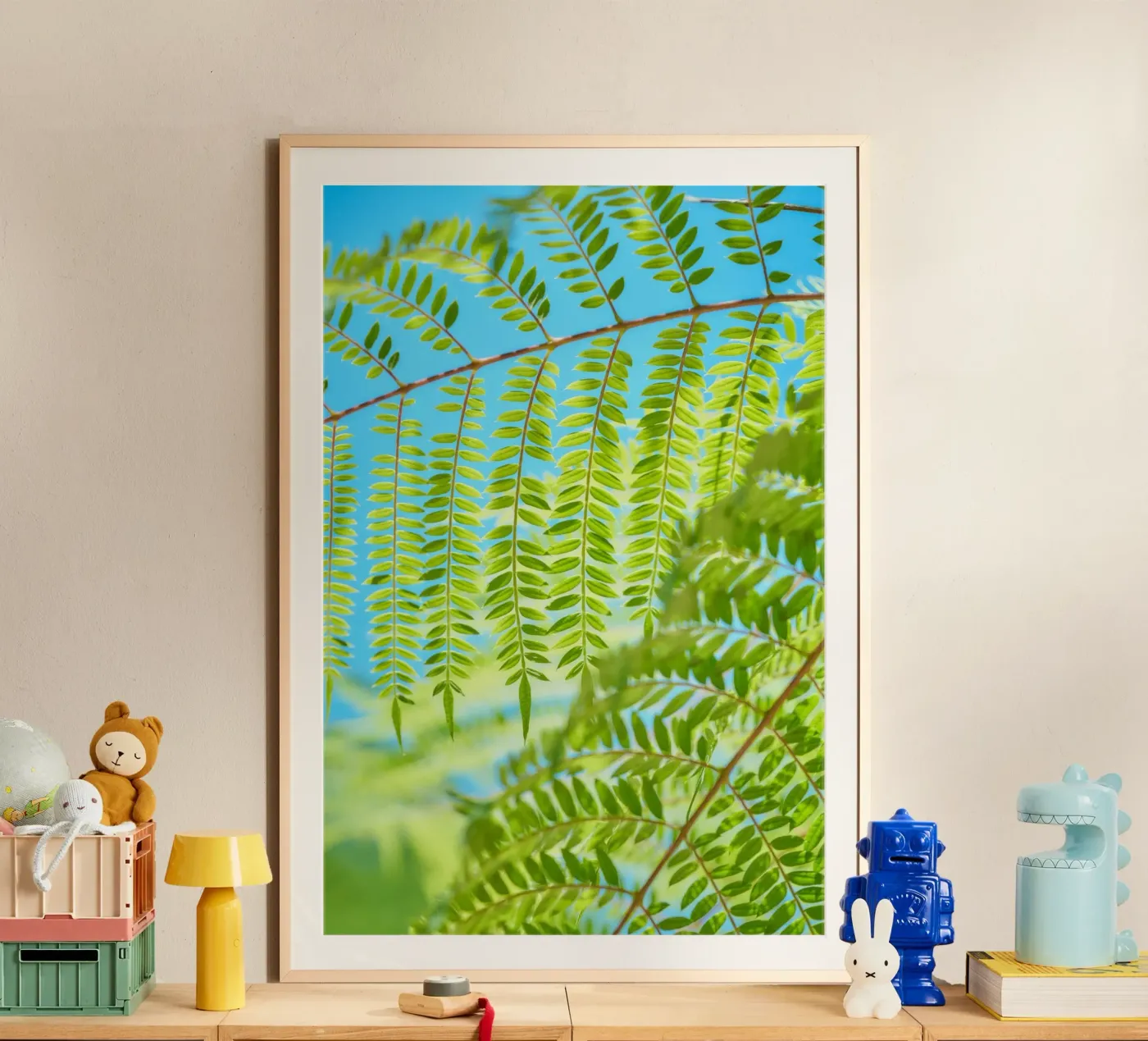 Farnblatt Poster von lesuki