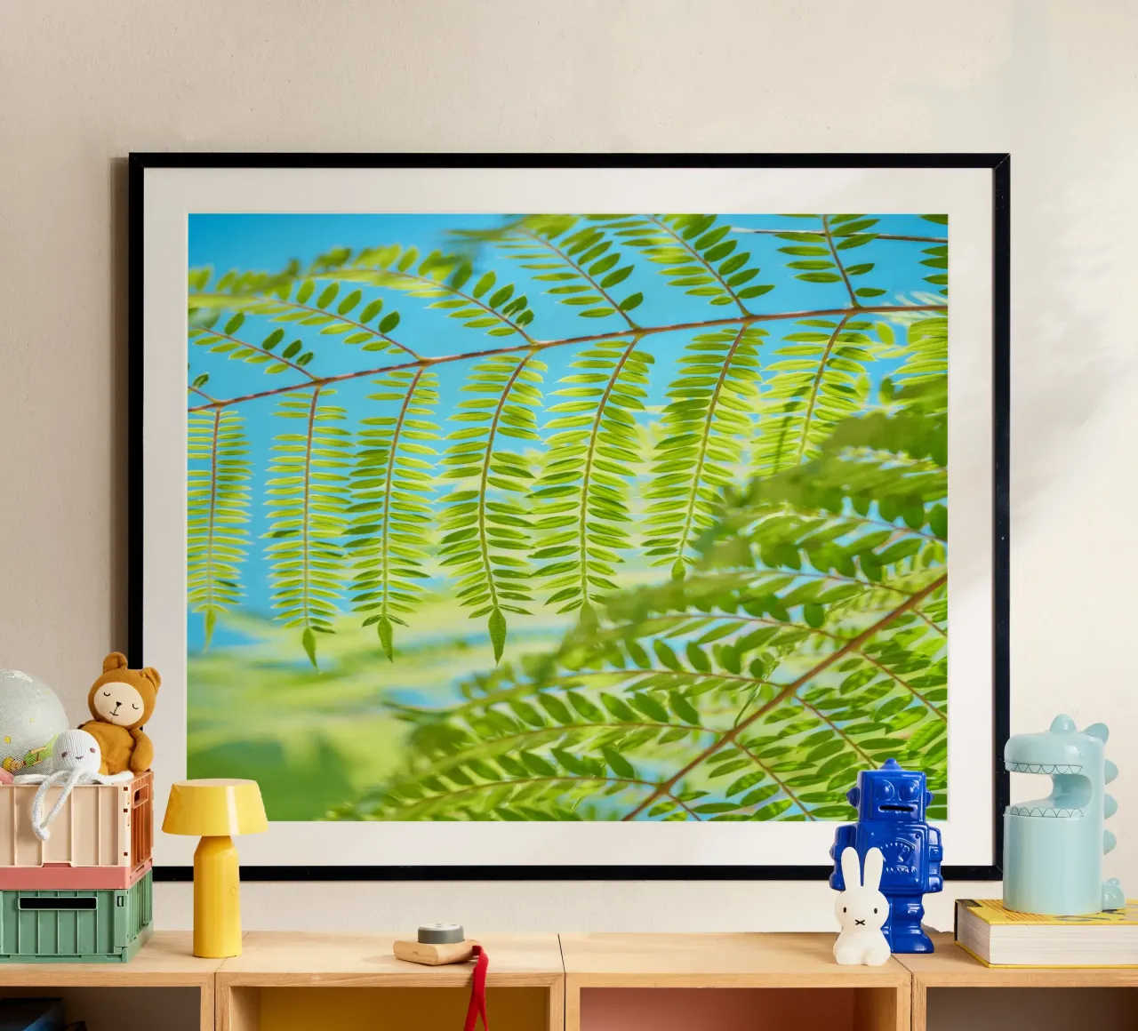 foglia di felce poster da lesuki