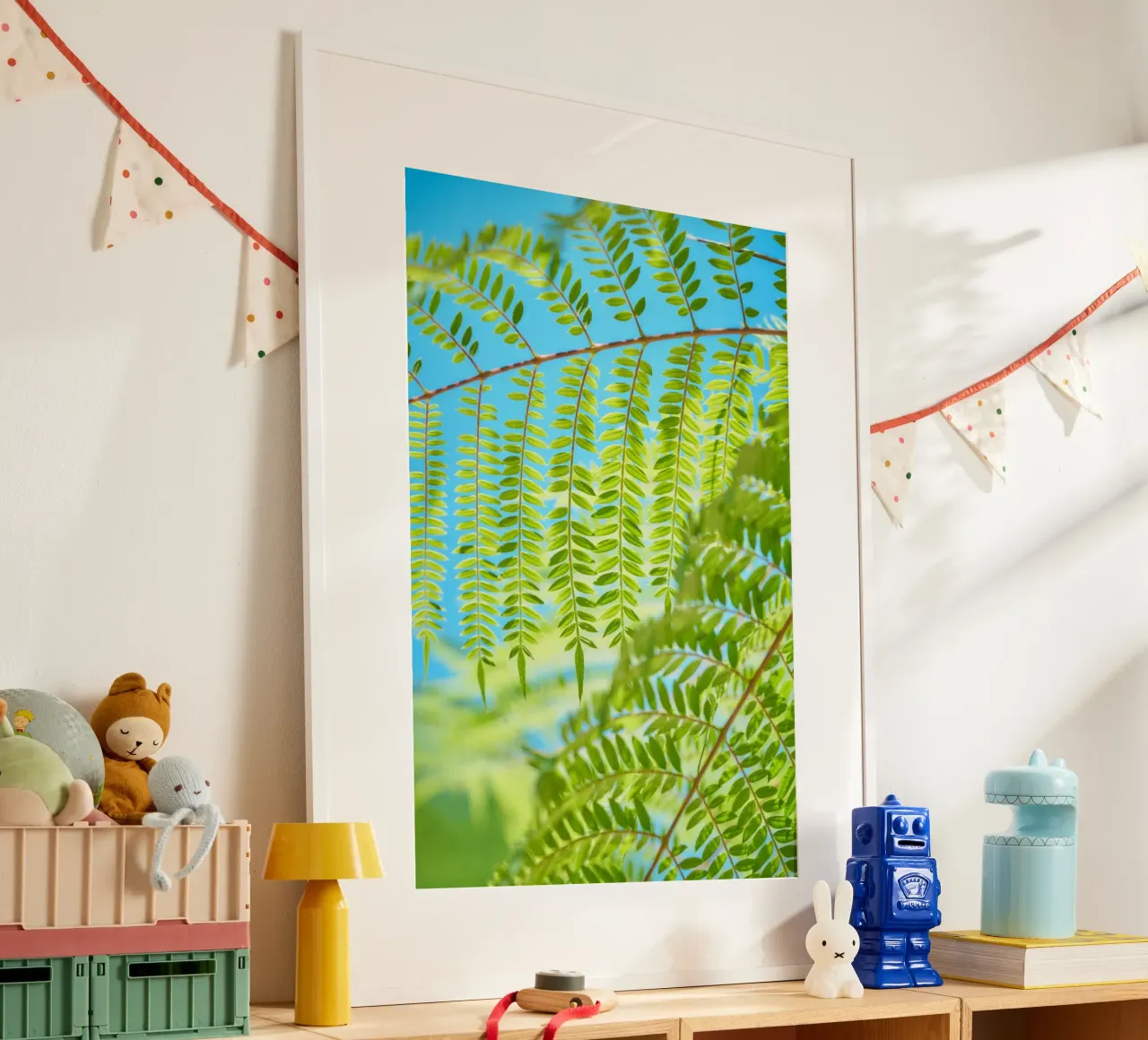 foglia di felce poster da lesuki