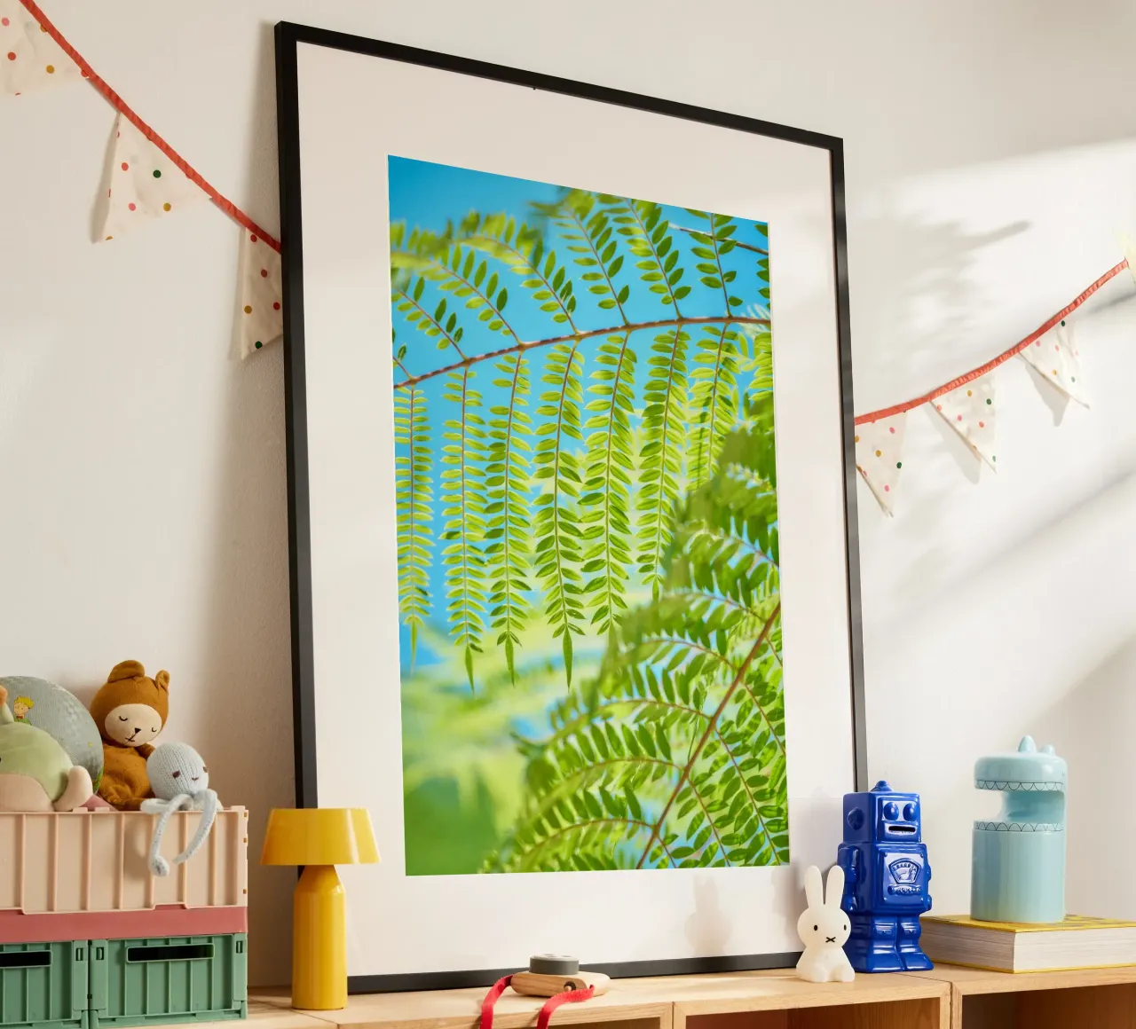 foglia di felce poster da lesuki