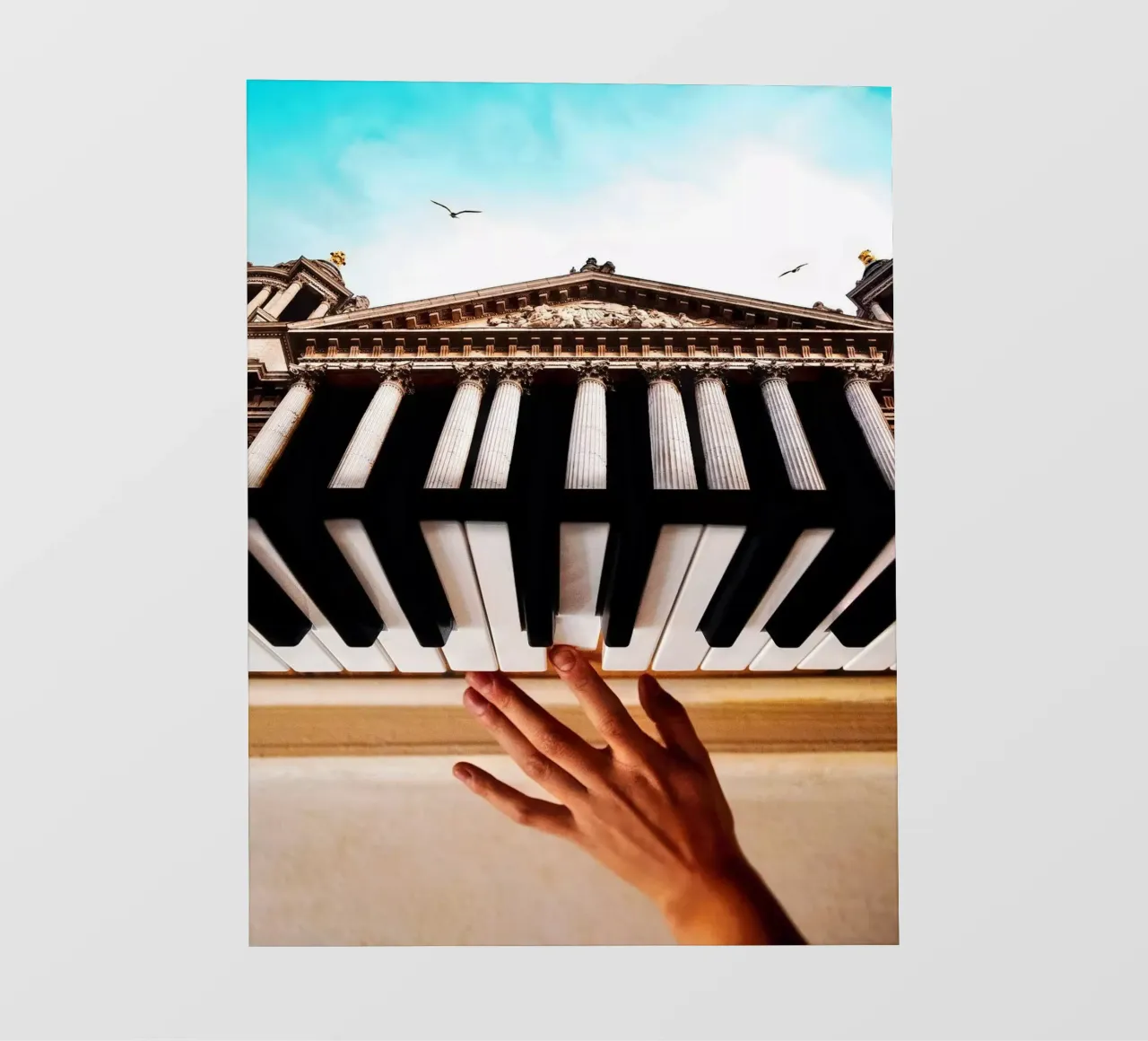 Architectural Symphony telo in pvc da mofartmonica