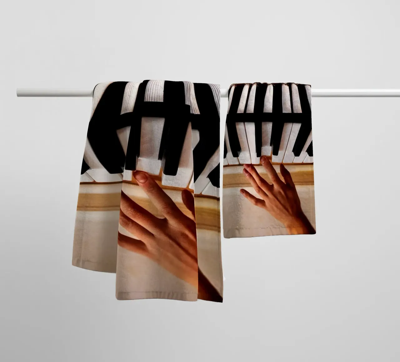 Architectural Symphony towel by mofartmonica