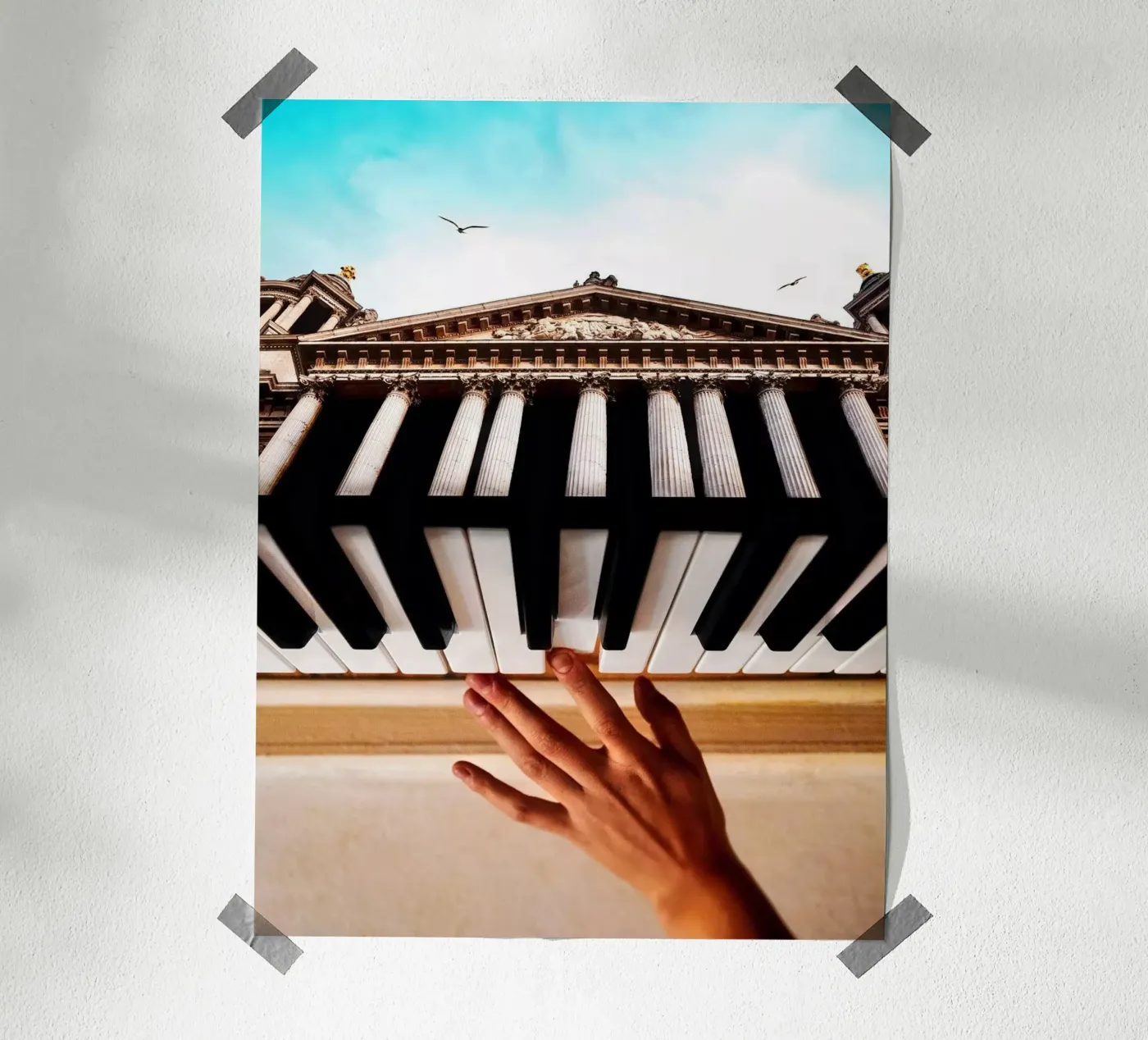 Architectural Symphony Poster von mofartmonica