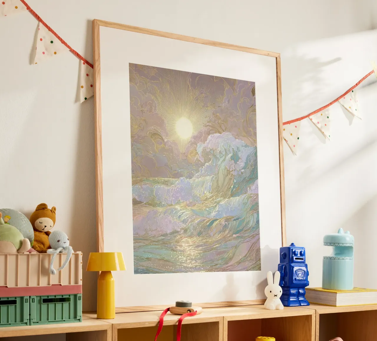 wave and sunlight poster da huminity