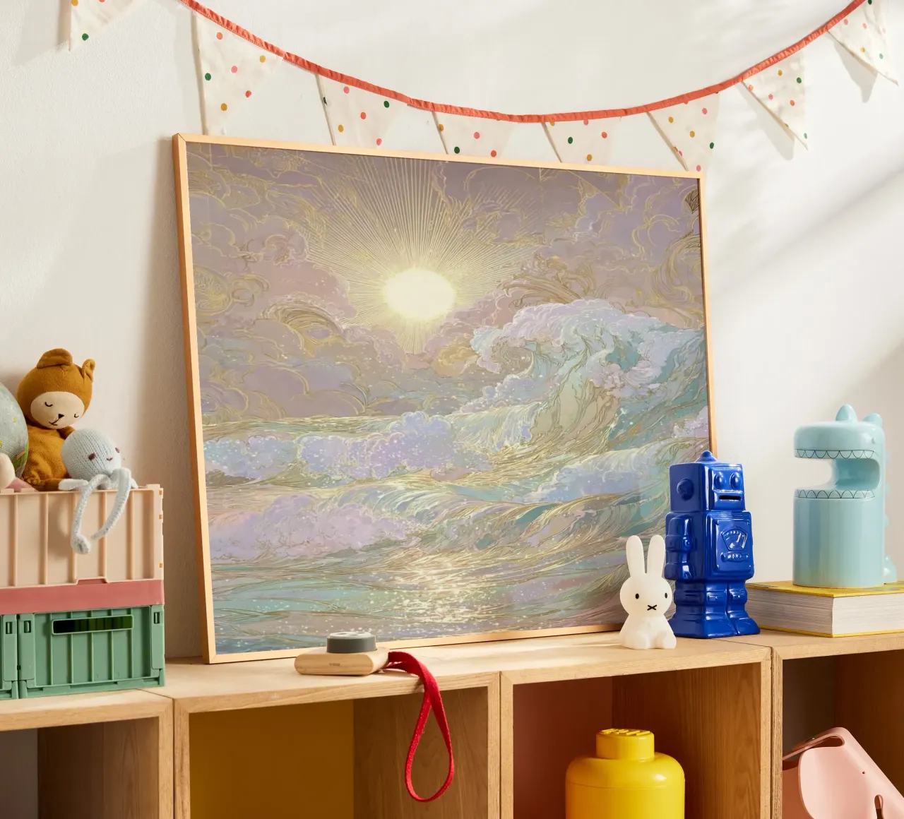 wave and sunlight poster da huminity