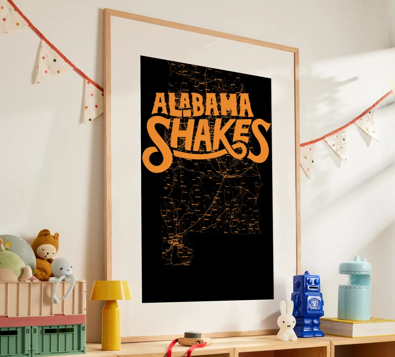 Alabama Shakes Brown Classic poster da skurtow