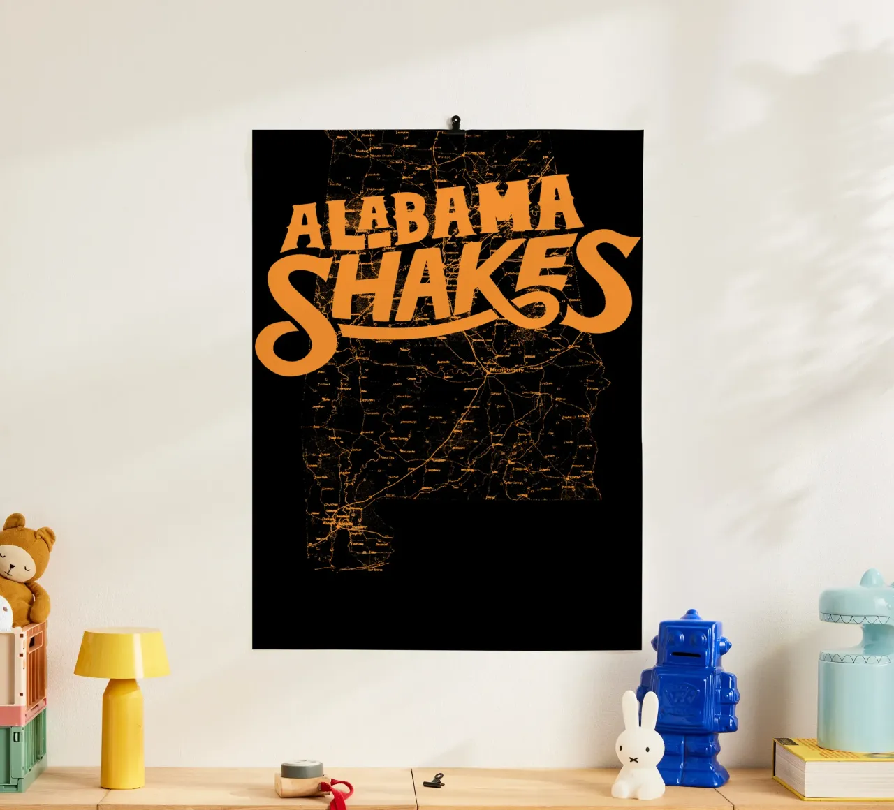 Alabama Shakes Brown Classic poster da skurtow