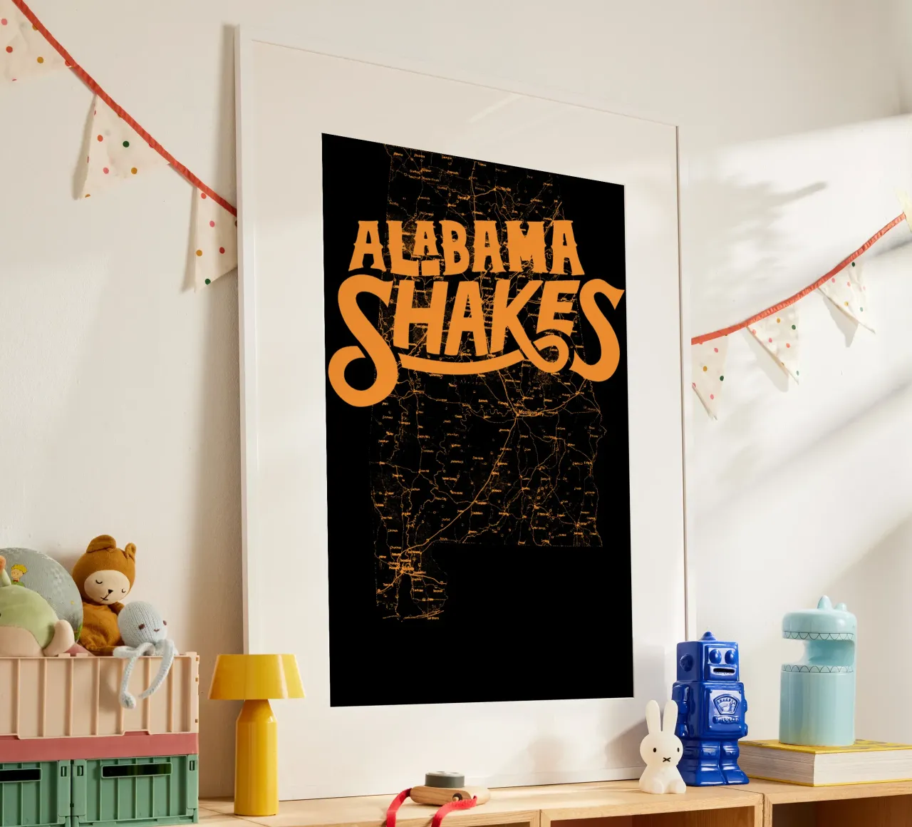 Alabama Shakes Brown Classic poster da skurtow