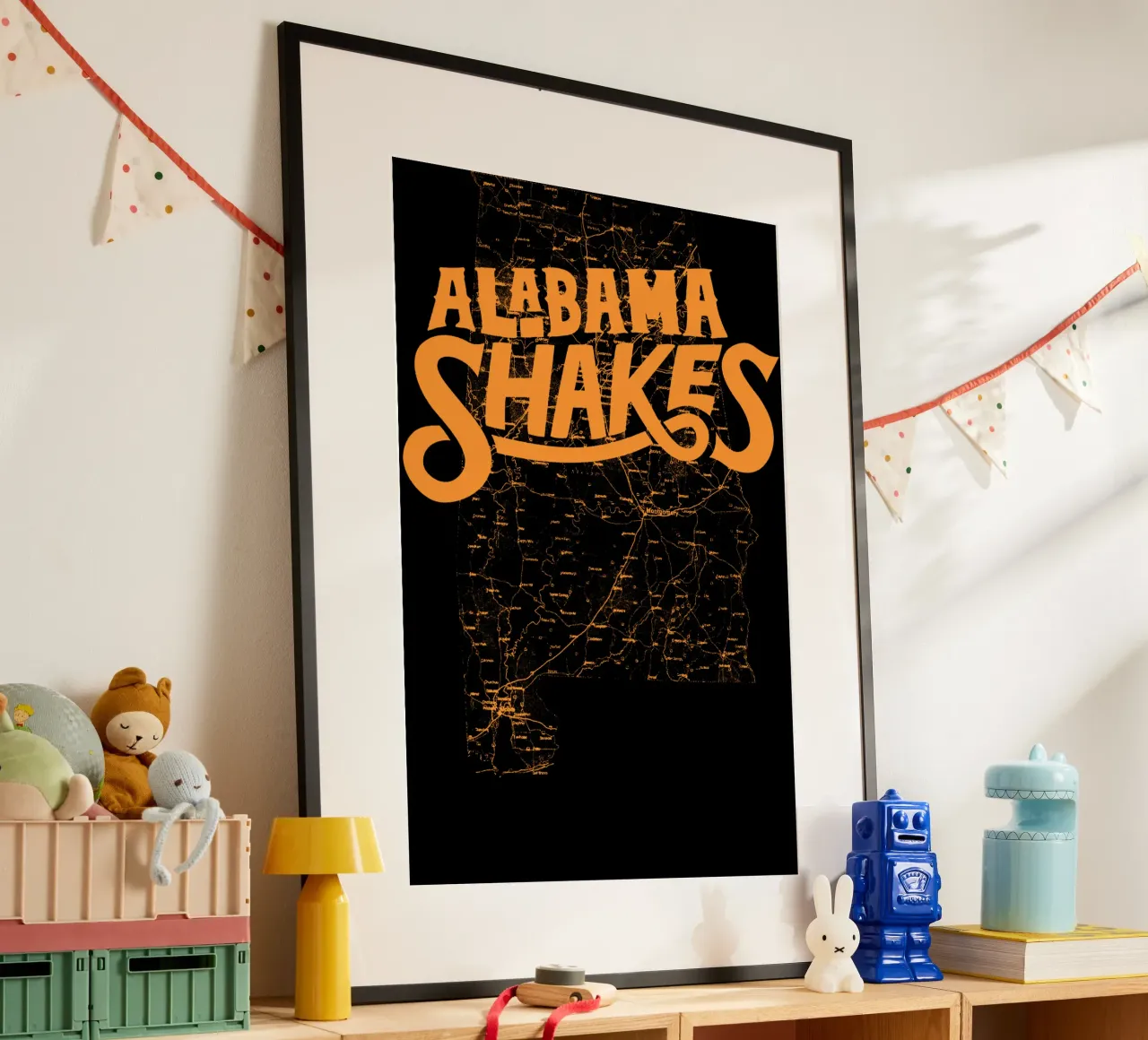Alabama Shakes Brown Classic poster da skurtow