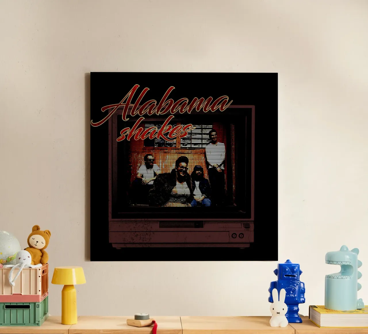 Alabama Shakes Work play Classic tela con Cornice a cassetta da skurtow