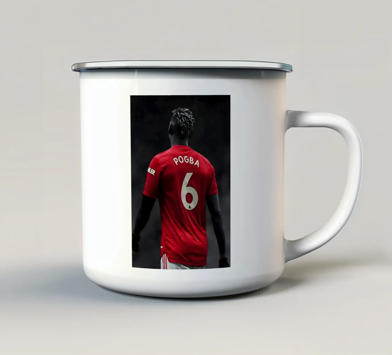 POGBA tazza in smalto da Low poly art