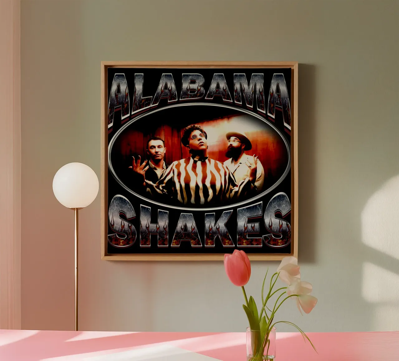 Bama Shakes Klassiek T-Shirt canvas met Baklijst van skurtow