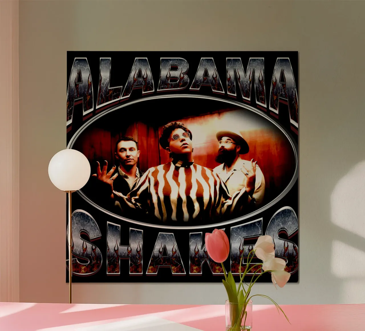 Maglietta classica Bama Shakes poster da skurtow