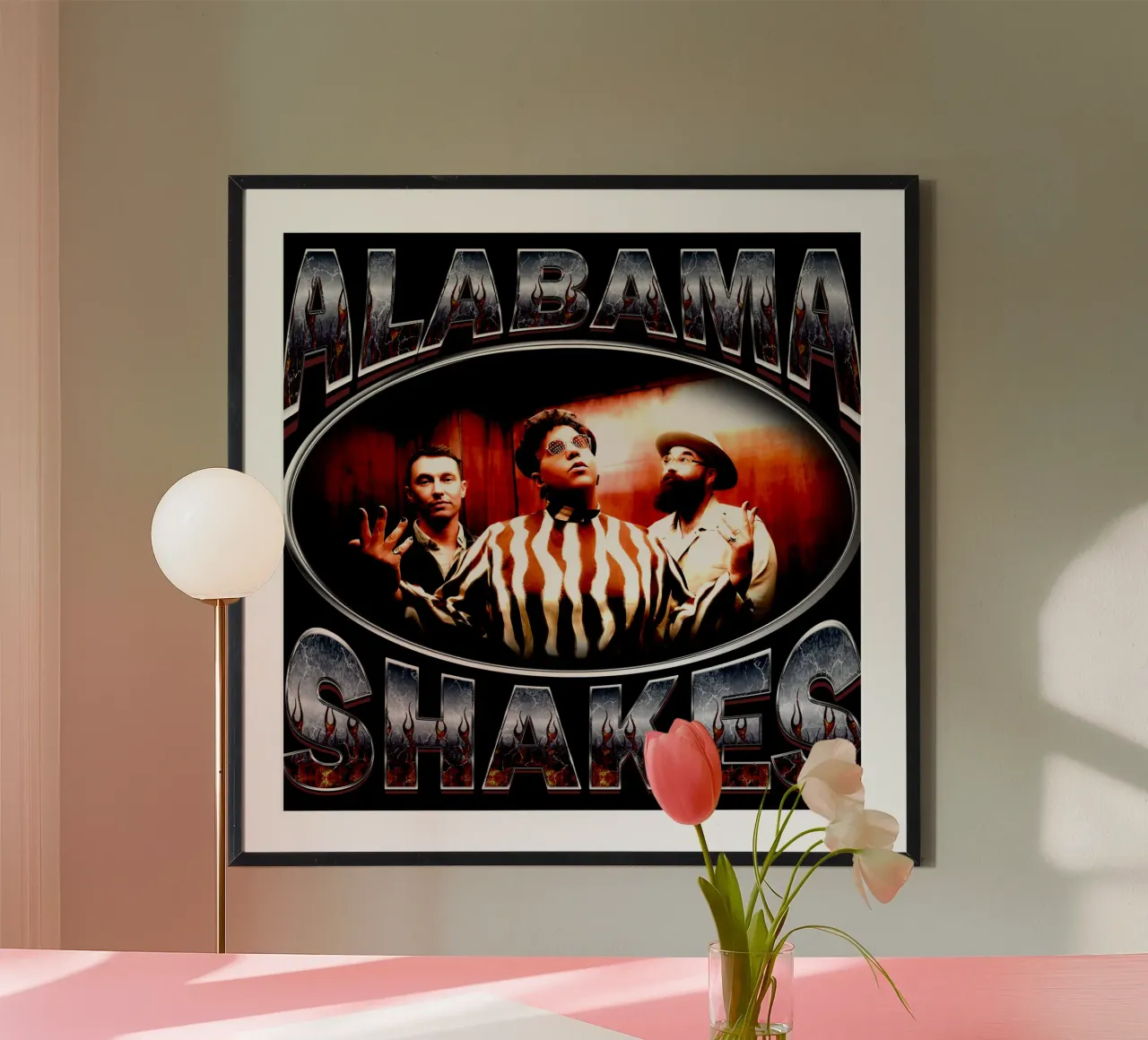 Maglietta classica Bama Shakes poster da skurtow