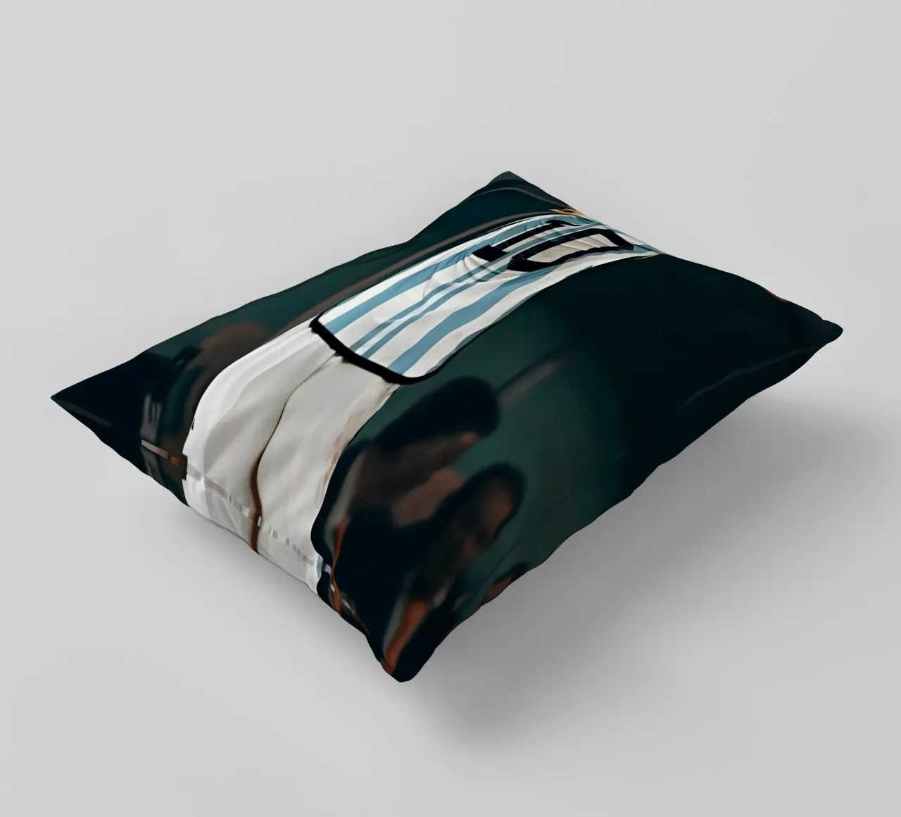 MESSI cuscino da Low poly art