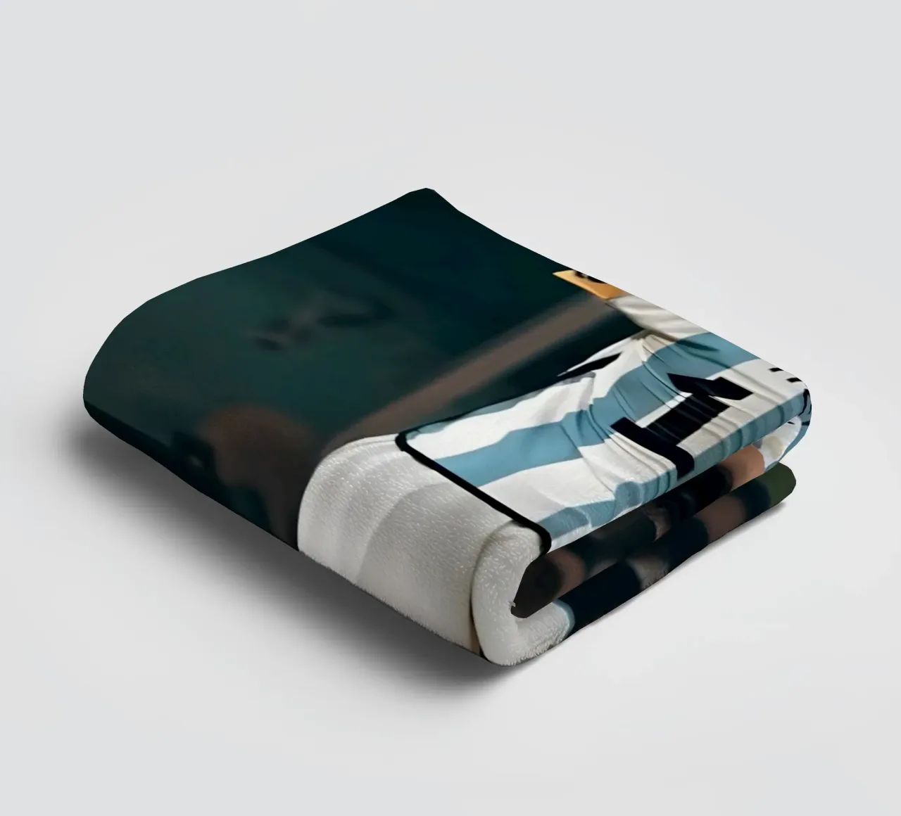 MESSI asciugamano da bagno da Low poly art