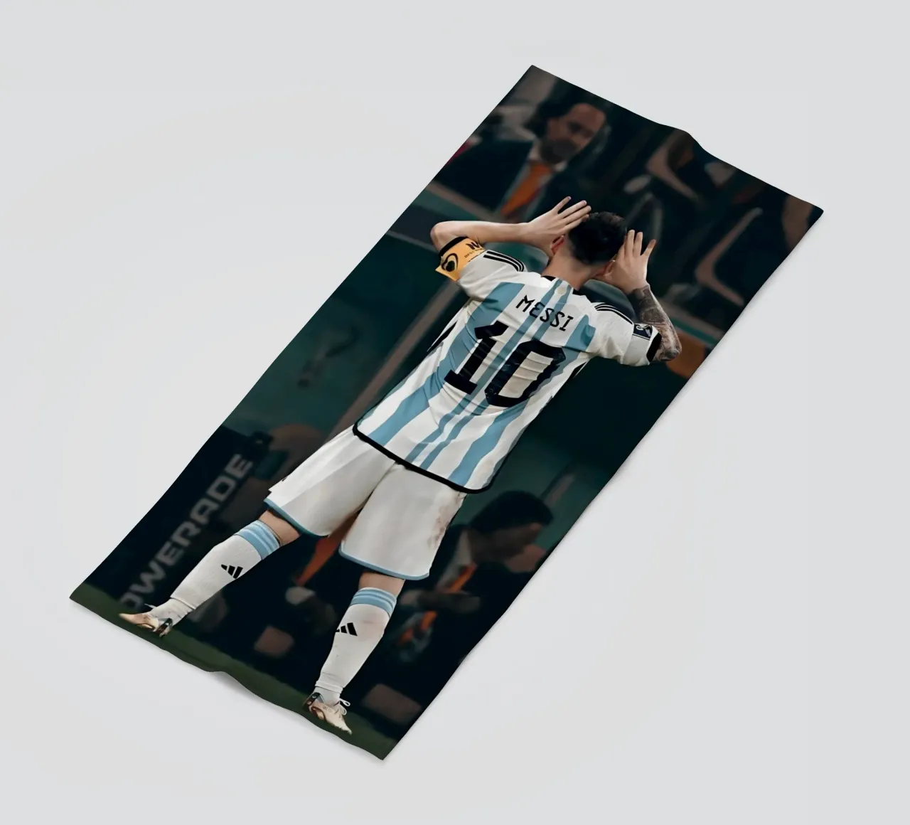 MESSI telo mare da Low poly art
