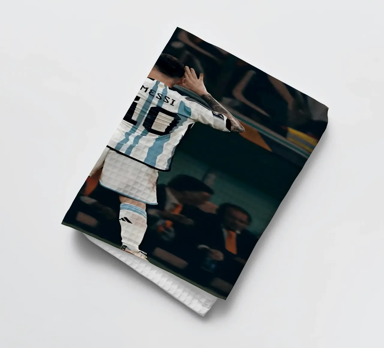 MESSI canovaccio da cucina da Low poly art