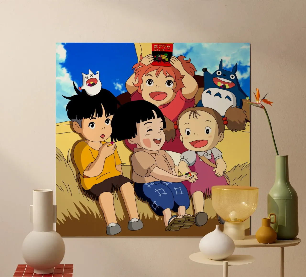 Ponyo con gli amici Classico poster da sophielouise.designs