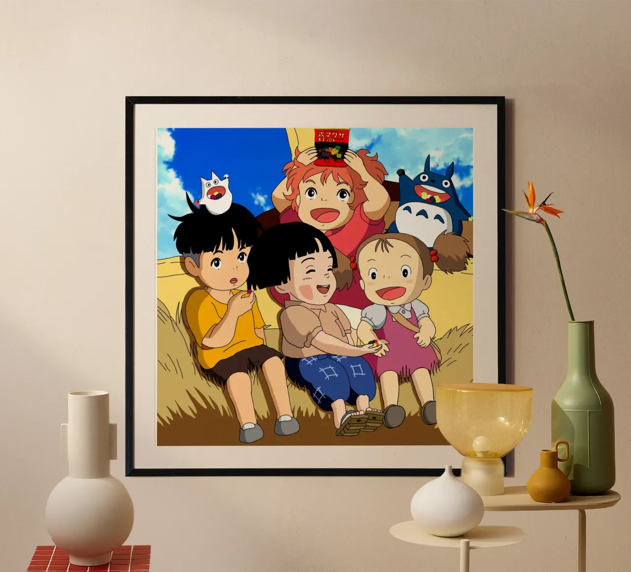 Ponyo con gli amici Classico poster da sophielouise.designs