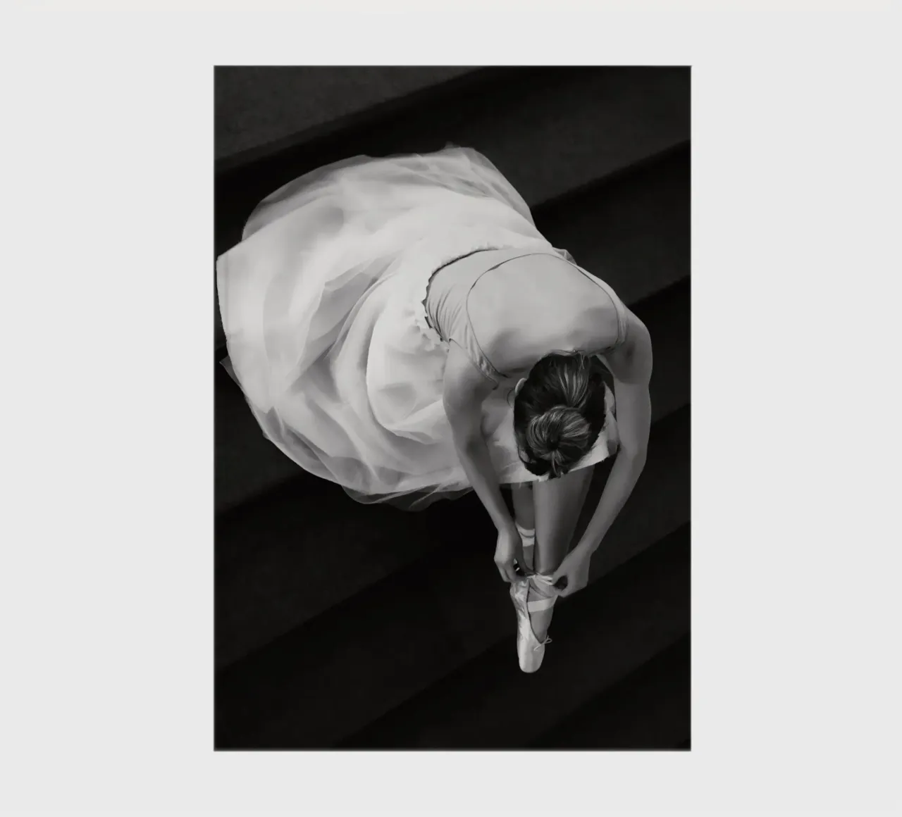 Ballerina from Above notebook by vintgeseyn