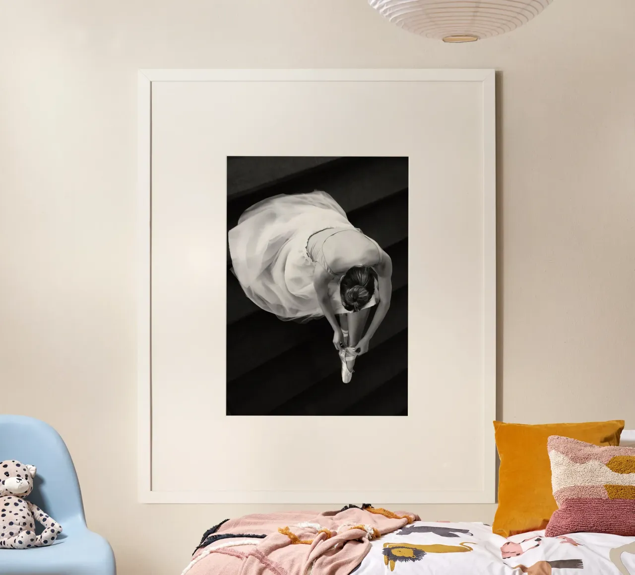 Ballerina dall'alto poster da vintgeseyn