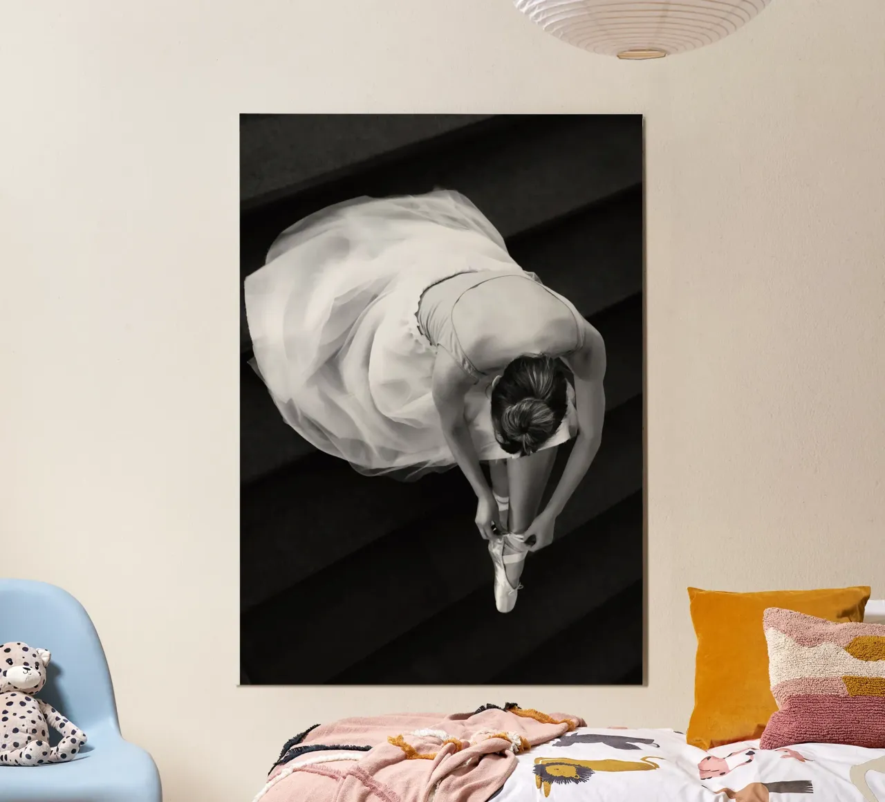 Ballerina dall'alto poster da vintgeseyn