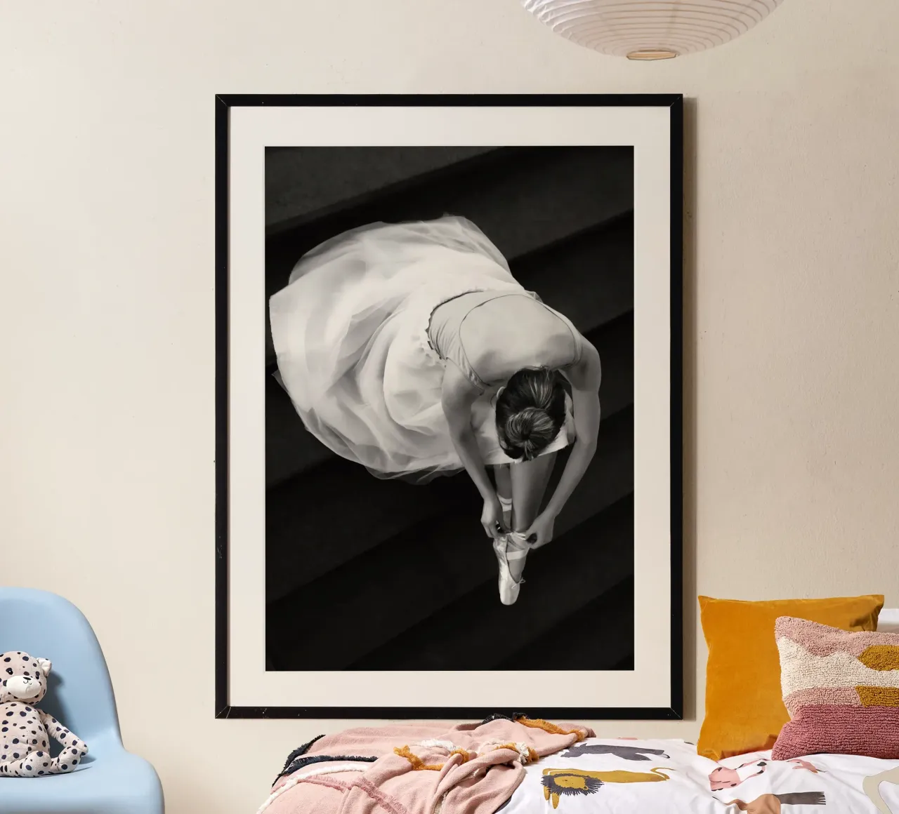 Ballerina dall'alto poster da vintgeseyn