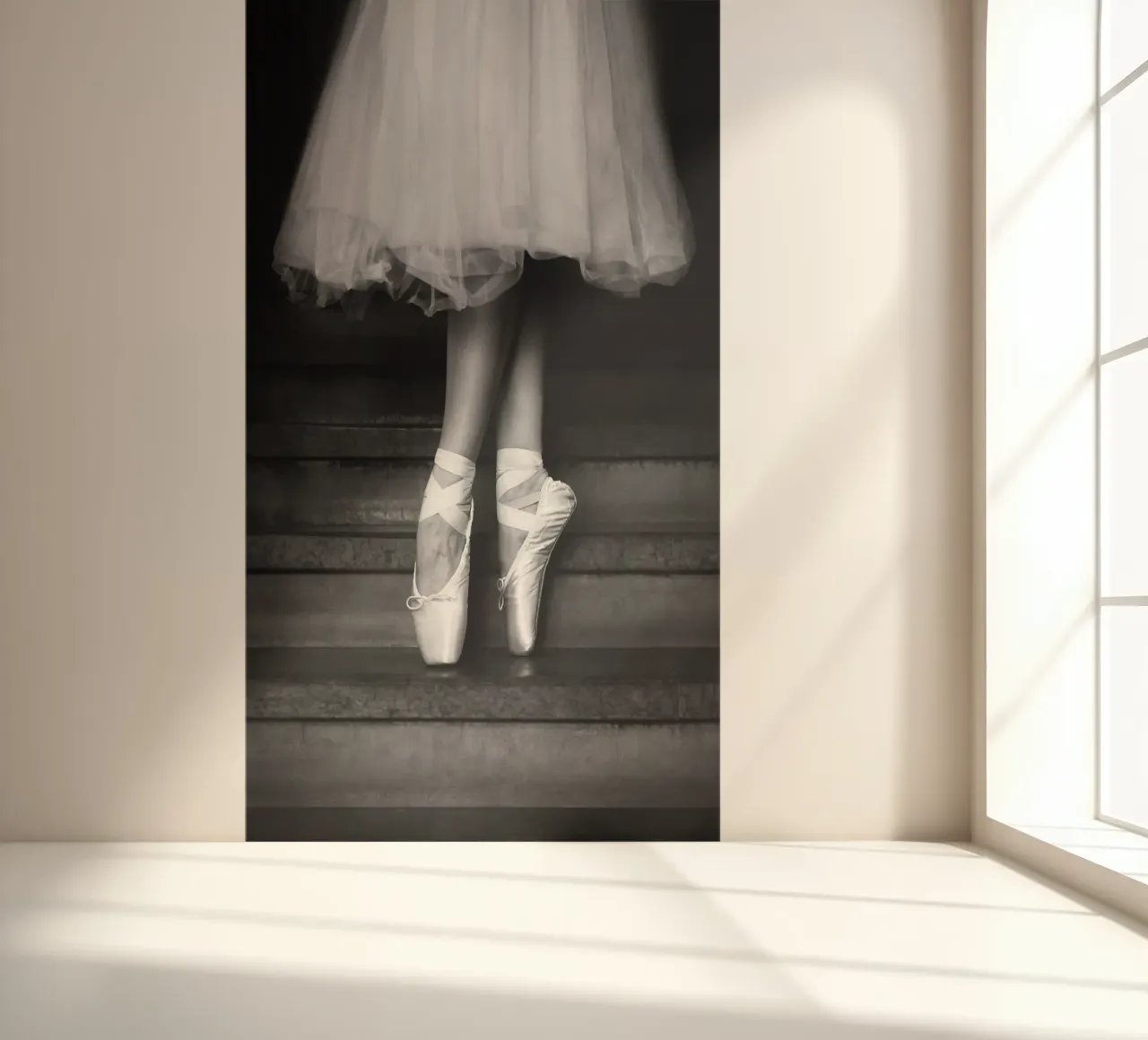 Balletschoenen fotobehang van vintgeseyn