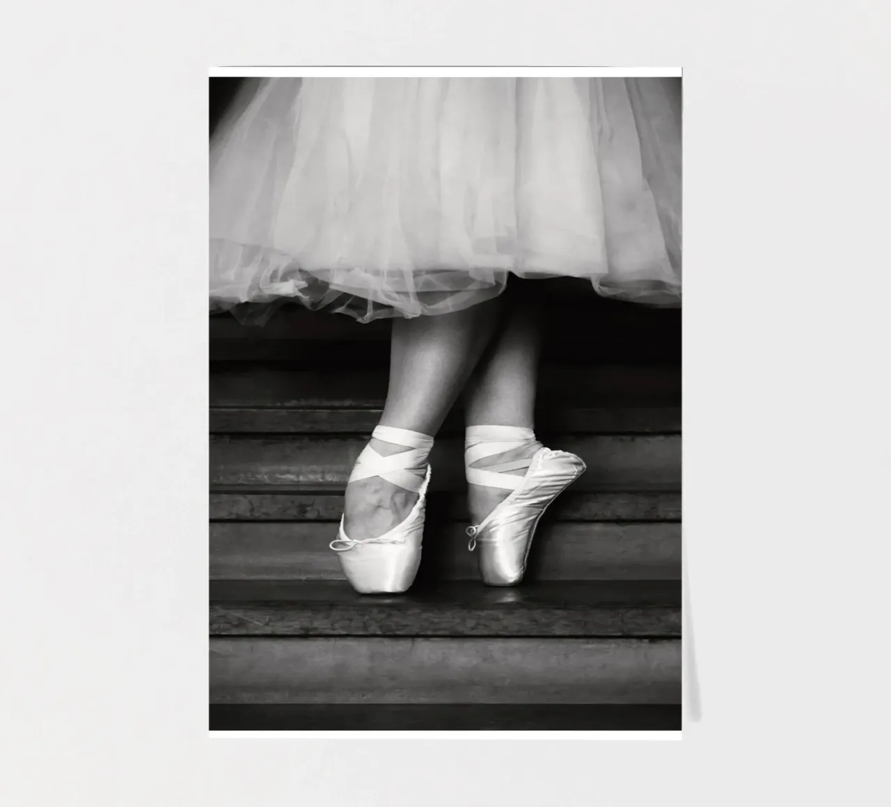 Balletschoenen stickervel van vintgeseyn