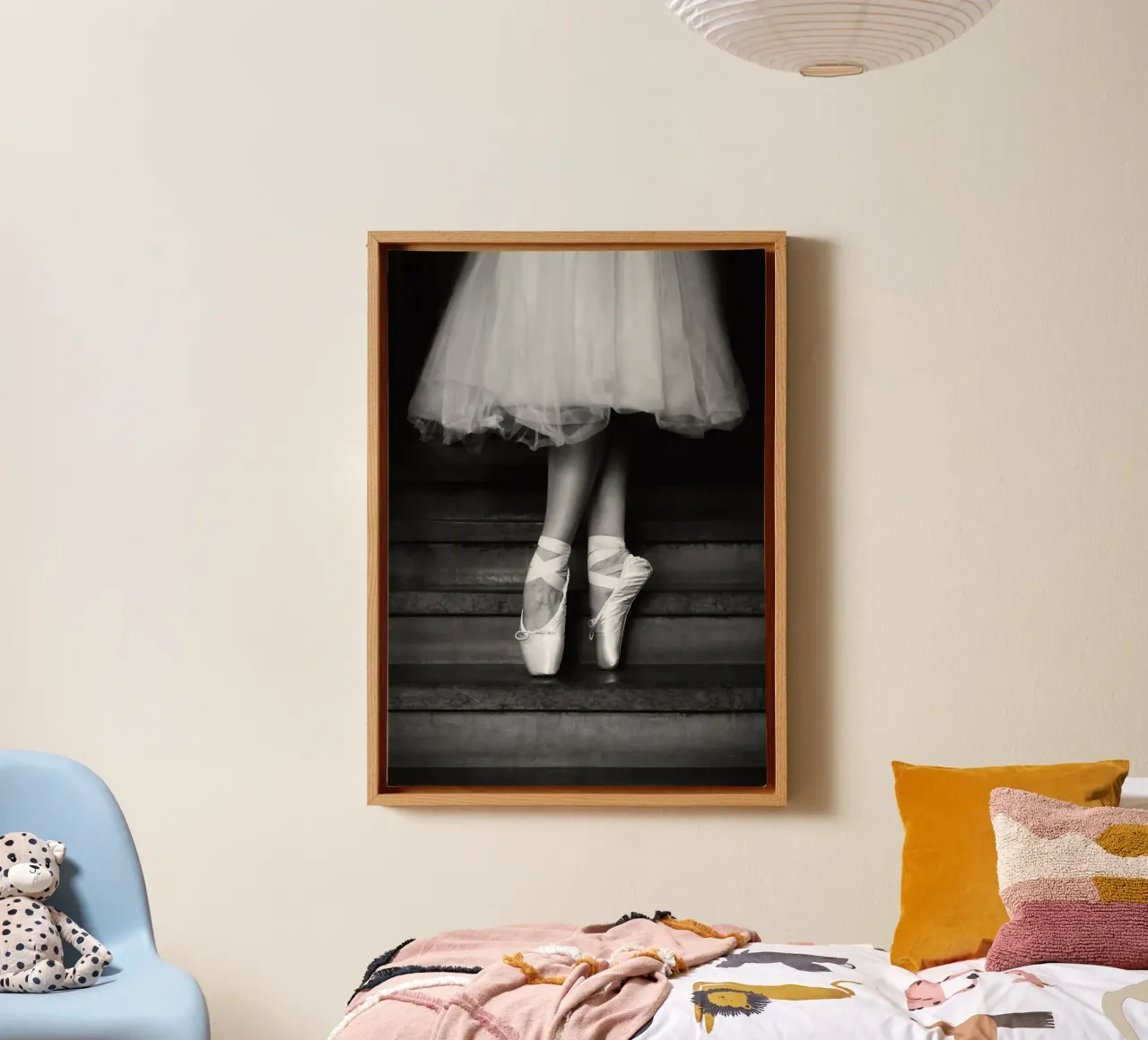 Balletschoenen canvas van vintgeseyn