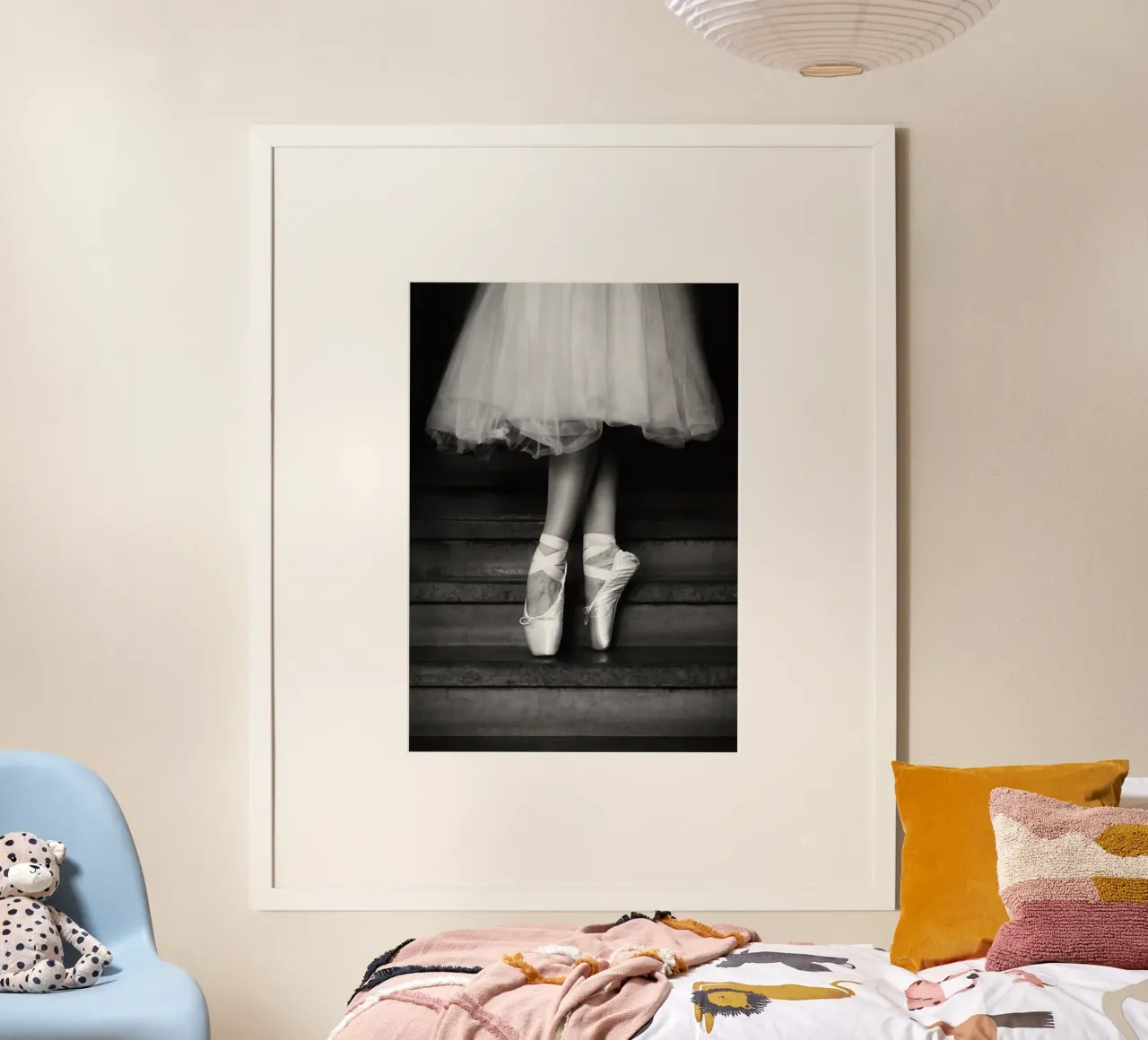 Balletschoenen poster van vintgeseyn