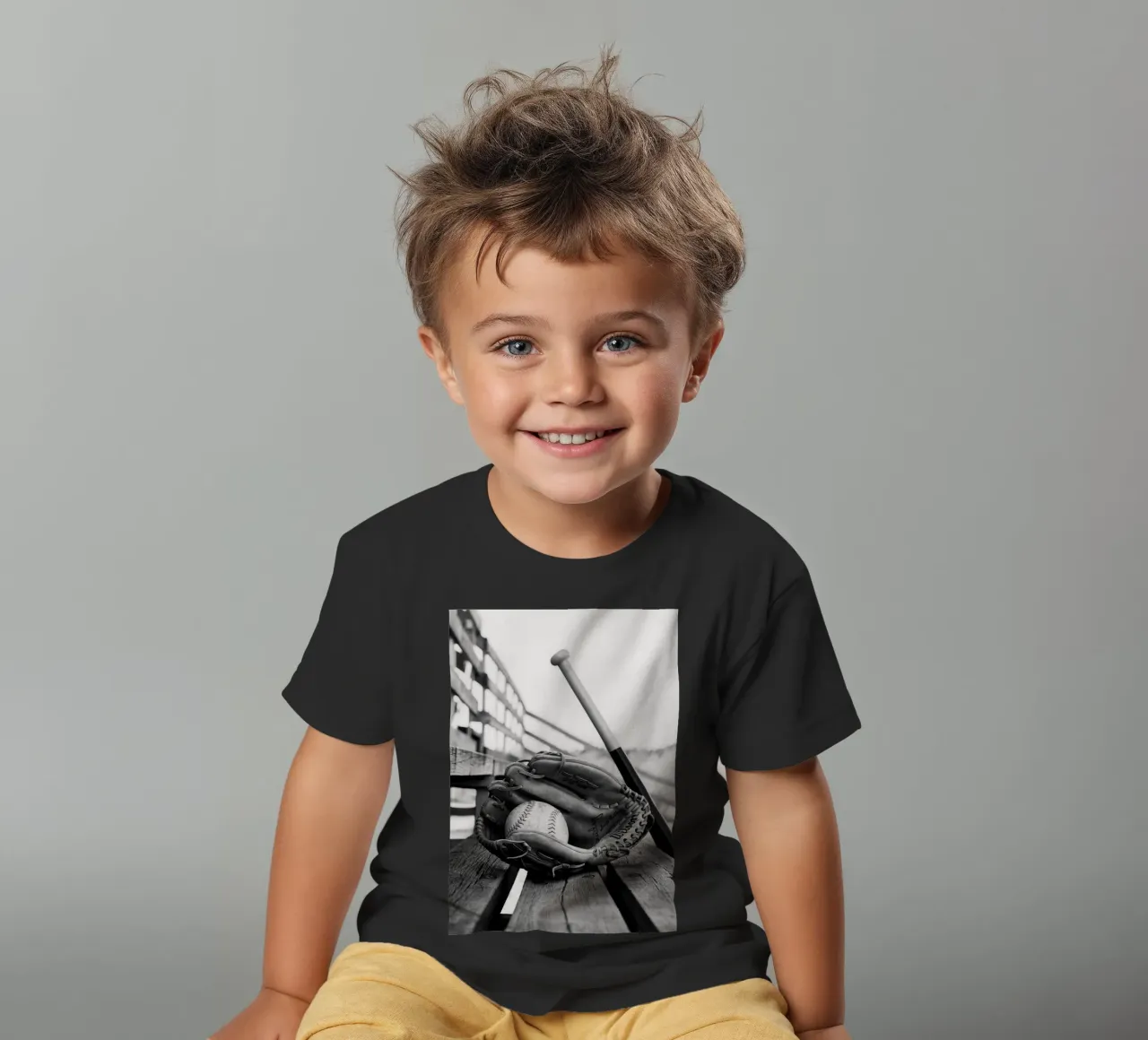 Elementi essenziali del baseball t-shirt bambini da vintgeseyn