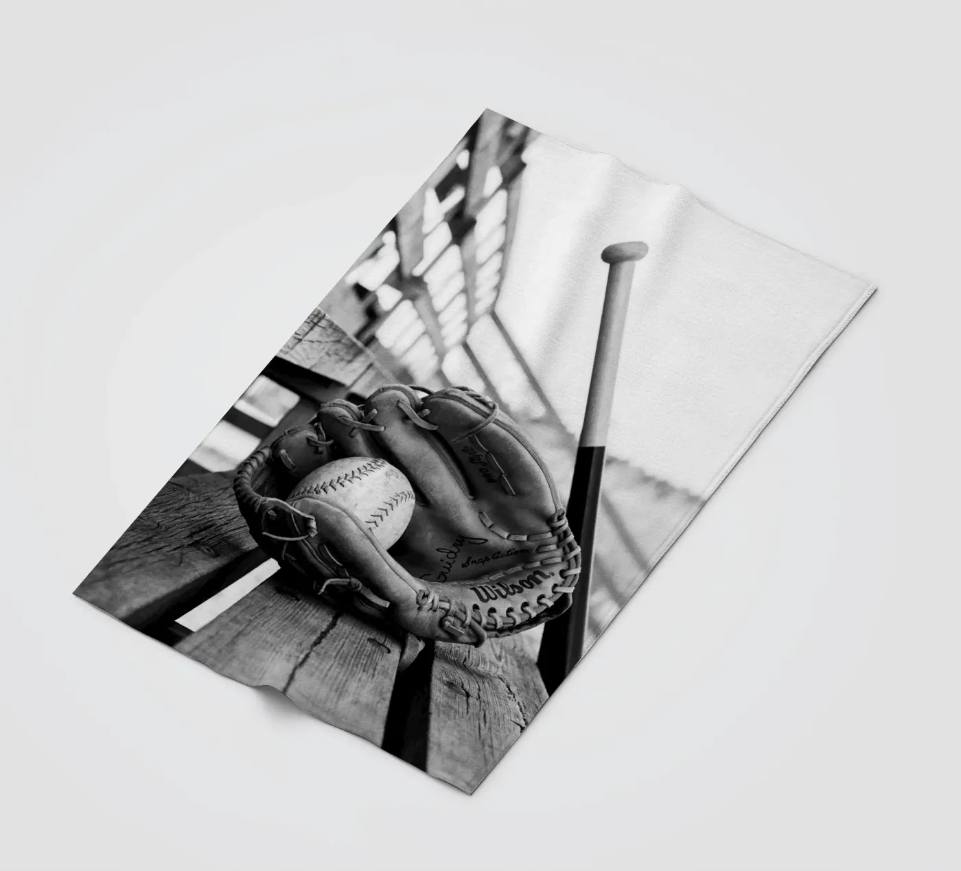 Baseball Essentials coperta in pile da vintgeseyn