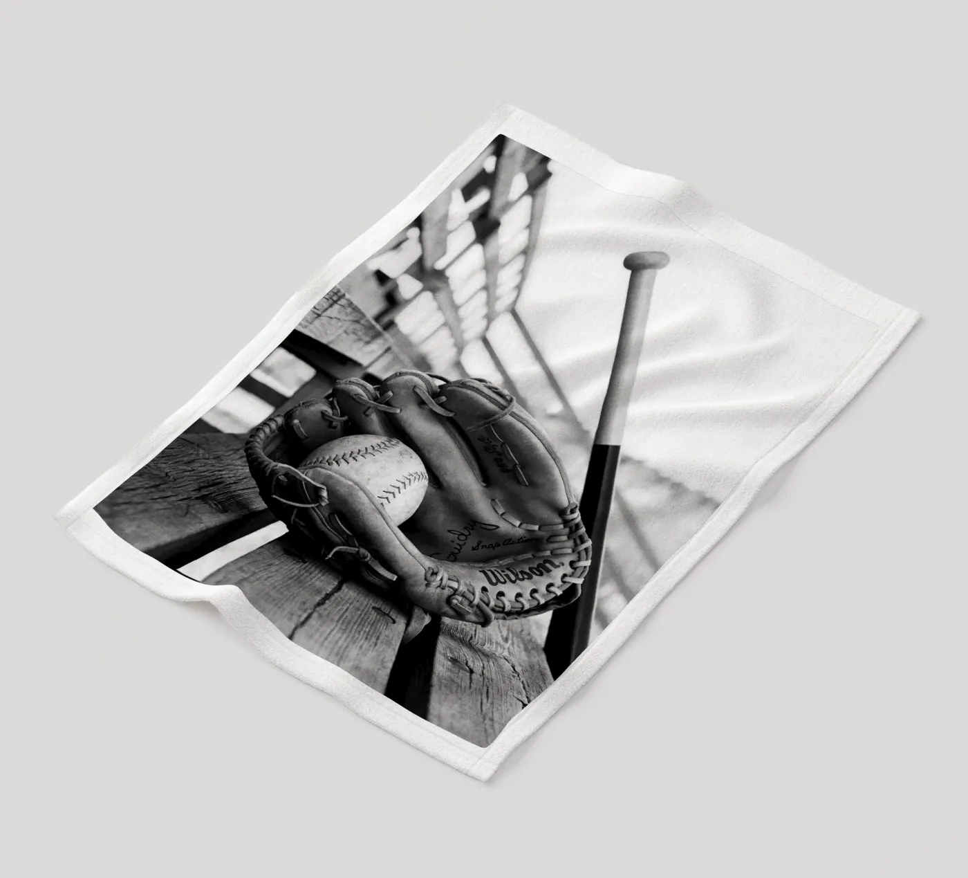 Baseball Essentials coperta in pile da vintgeseyn