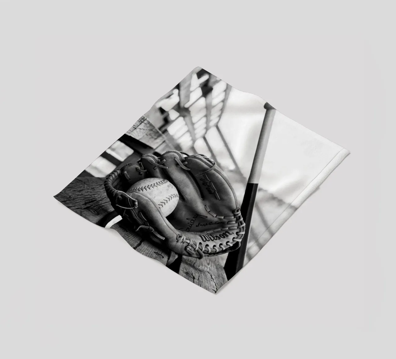 Baseball-Essentials Fleecedecke von vintgeseyn