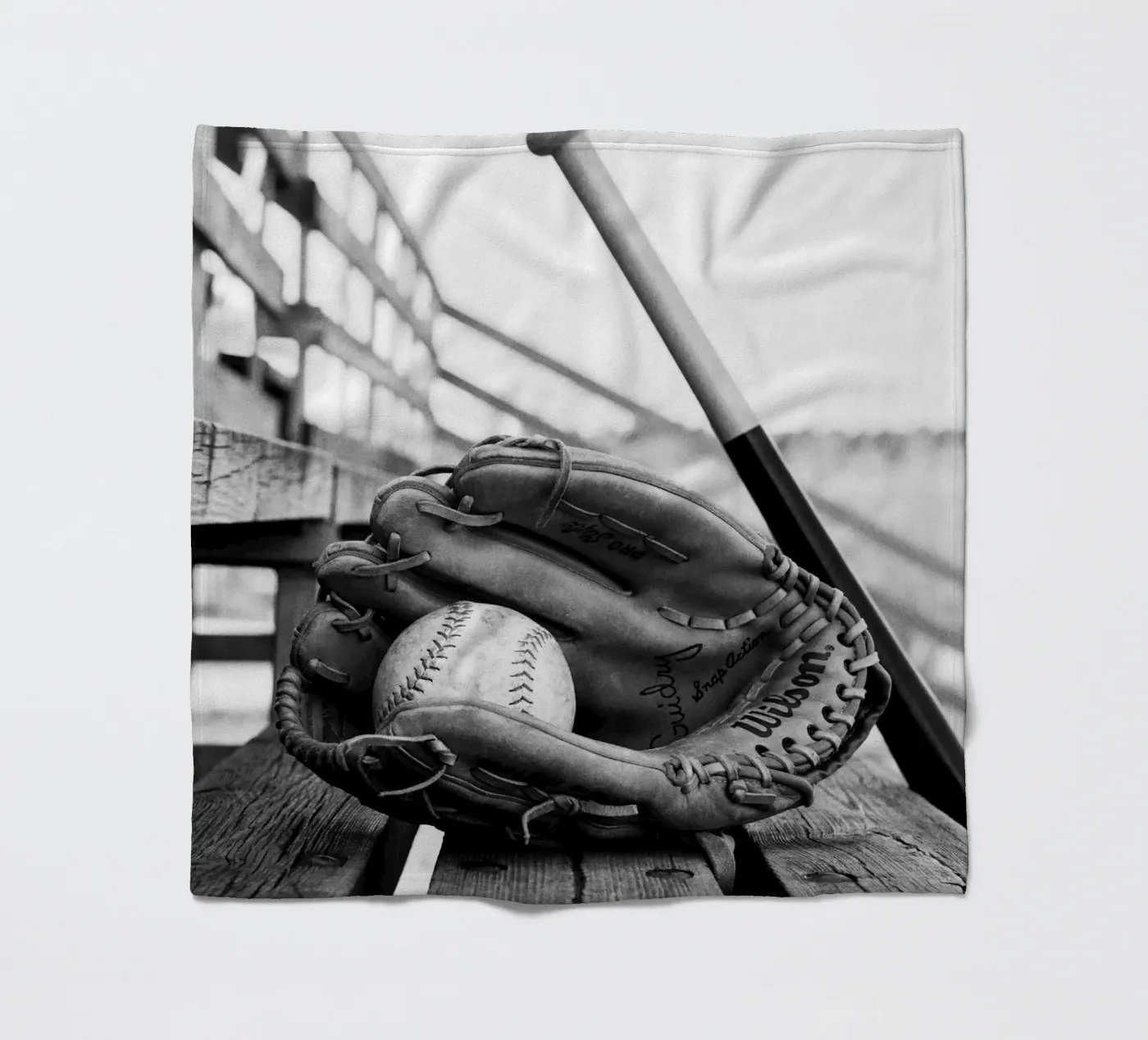 Baseball Essentials coperta in pile da vintgeseyn