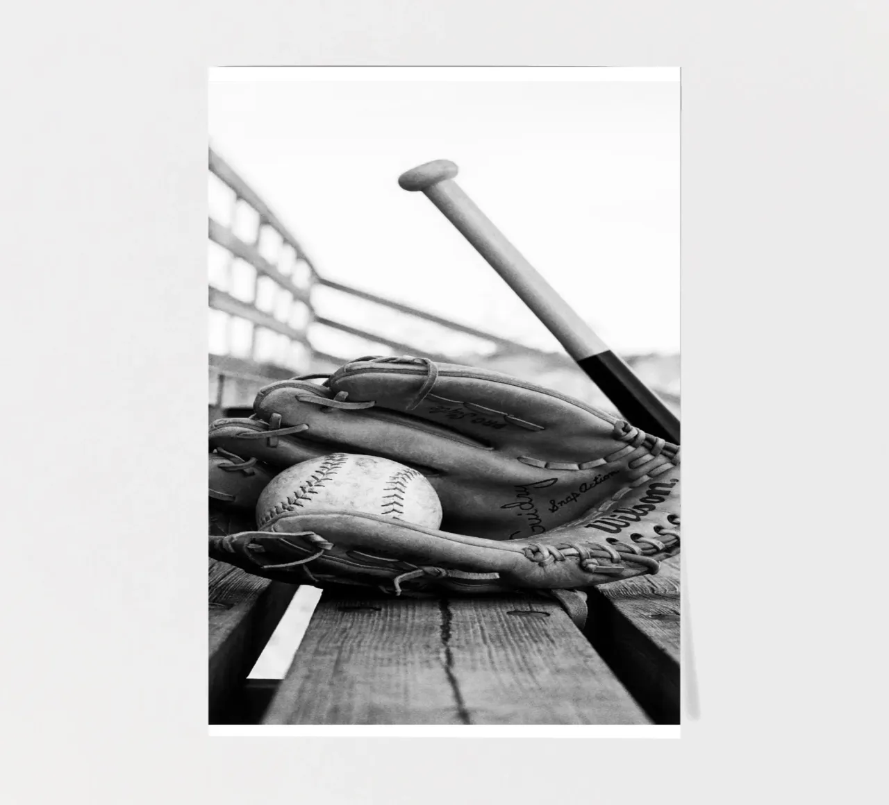 Baseball Essentials foglio adesivo da vintgeseyn