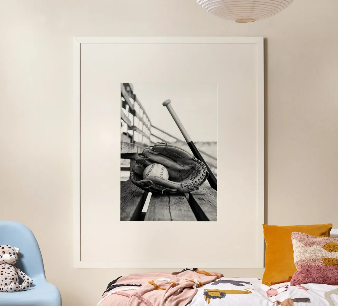 Baseball-Essentials Poster von vintgeseyn