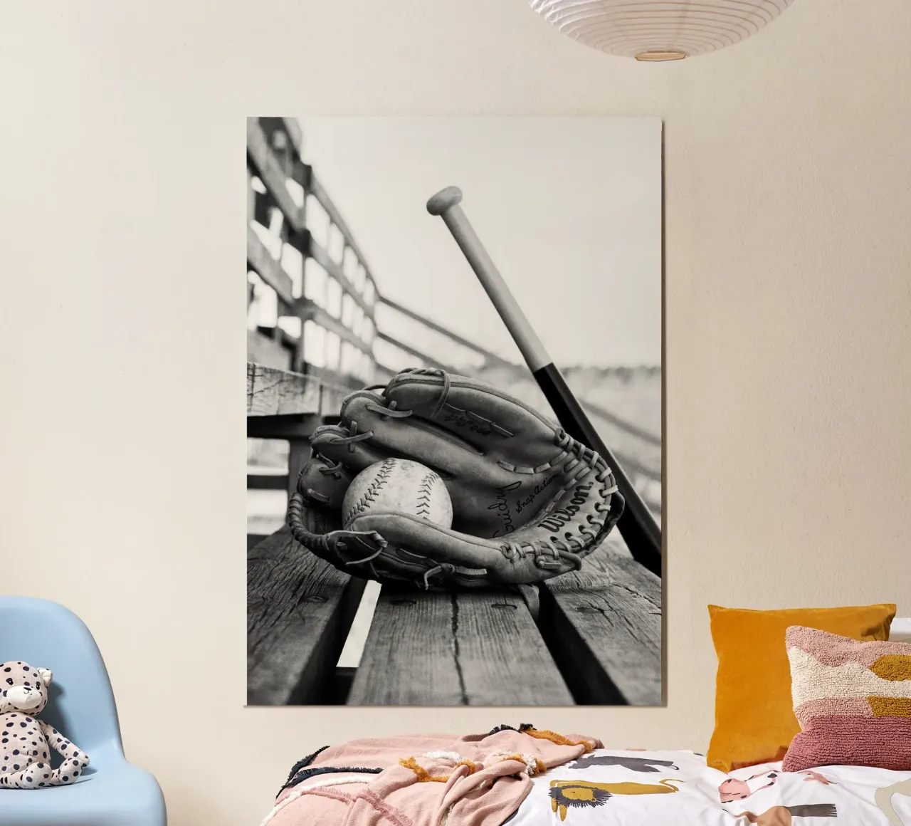 Baseball-Essentials Poster von vintgeseyn