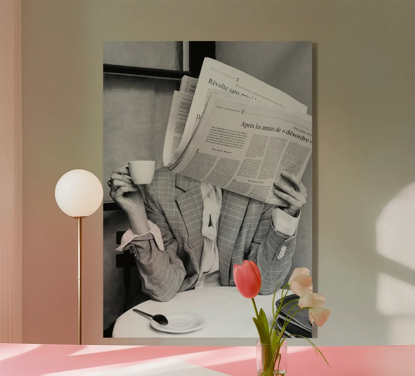 Espresso Time Acryl-Glas von vintgeseyn