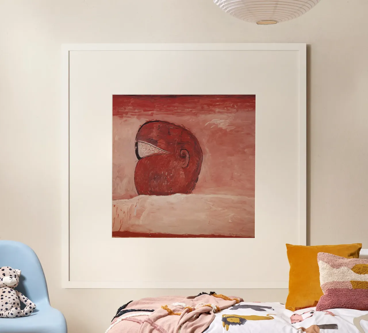 Testa di Guston, 1975 poster da Gundaiveshop