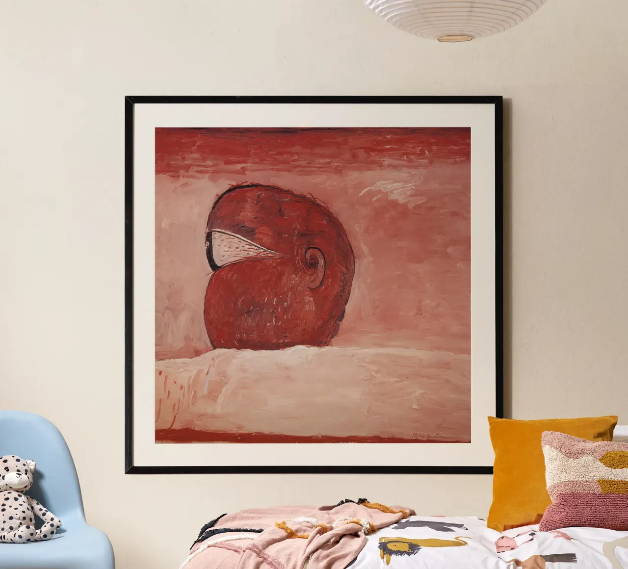 Testa di Guston, 1975 poster da Gundaiveshop