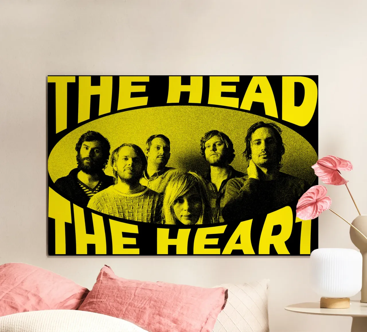 Indle Flok La testa e il cuore poster da itzmyui